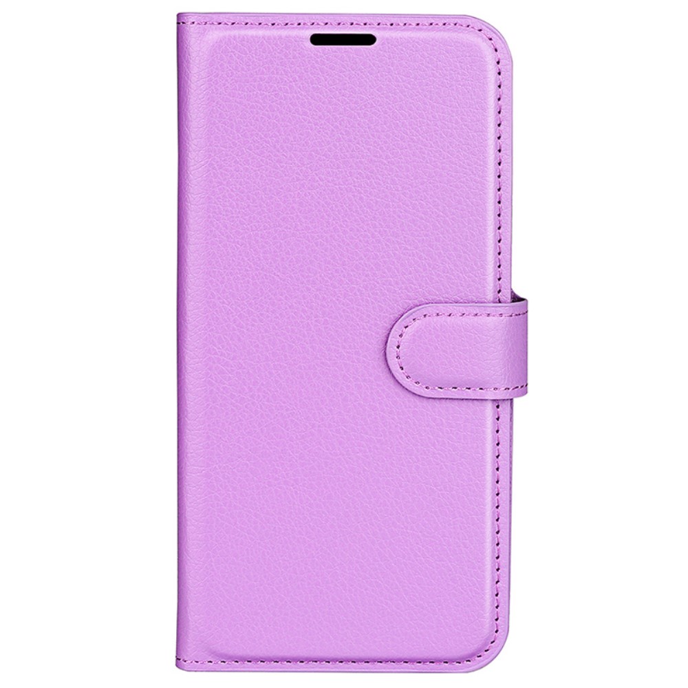  Sony Xperia 1 VI Fodral Litchi Läder Lila