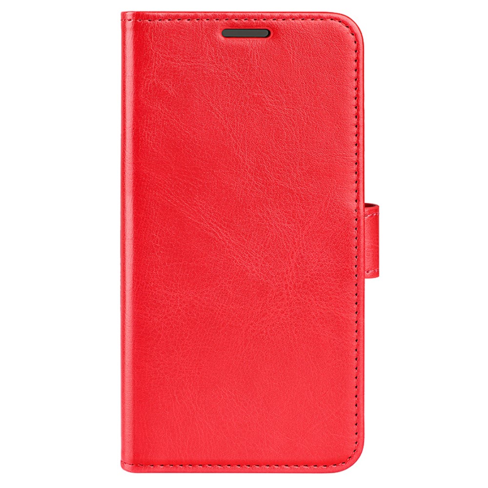  Sony Xperia 1 VI Fodral Crazy Horse Läder Röd