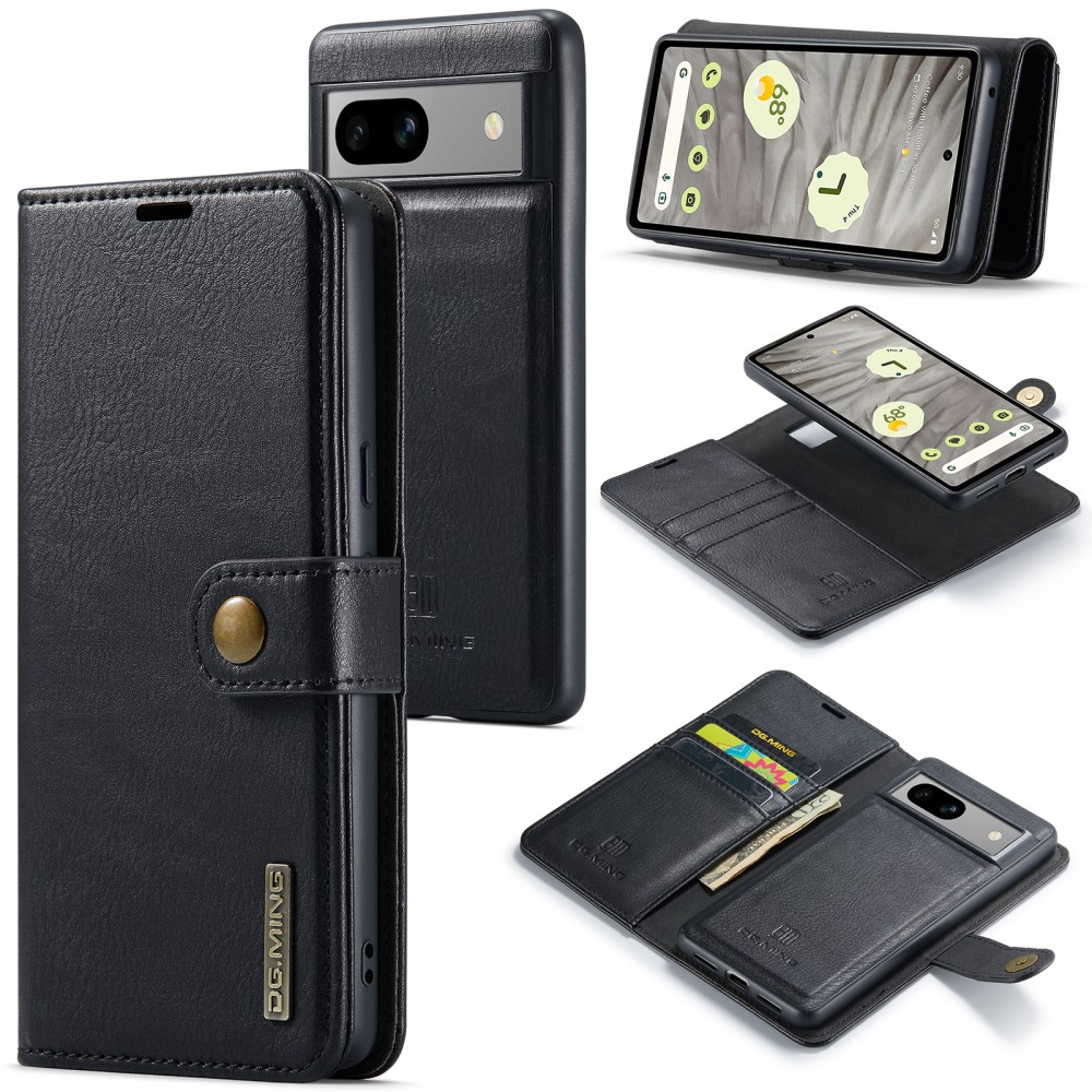 DG.MING DG.MING Google Pixel 8A 2in1 Magnet Fodral Svart