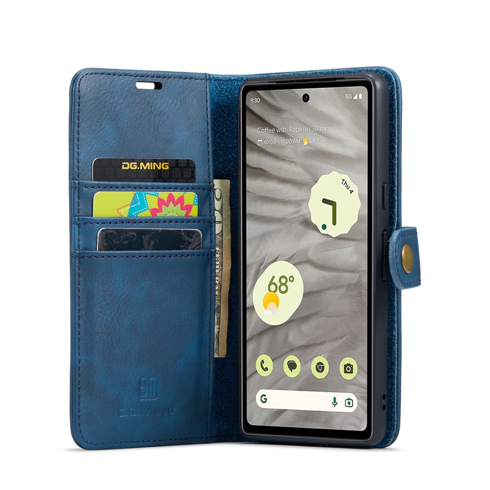 DG.MING DG.MING Google Pixel 8A 2in1 Magnet Fodral Blå