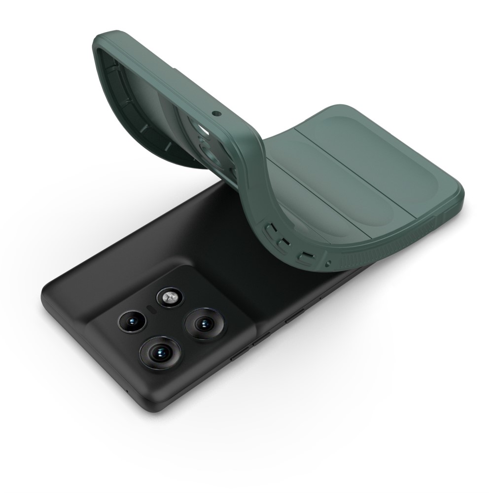  Motrola Edge 50 Pro 5G Skal Magic Shield Mörk Grön