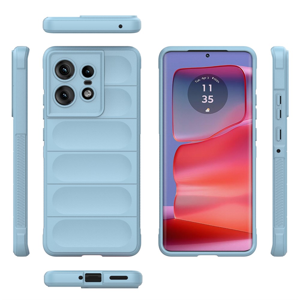  Motrola Edge 50 Pro 5G Skal Magic Shield Ljus Blå