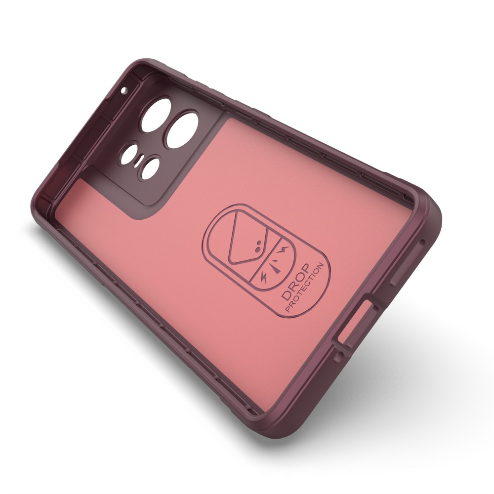  Motrola Edge 50 Pro 5G Skal Magic Shield Vinröd