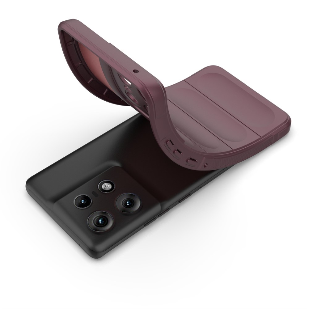  Motrola Edge 50 Pro 5G Skal Magic Shield Vinröd