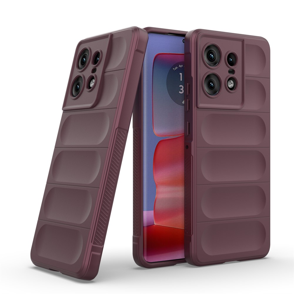  Motrola Edge 50 Pro 5G Skal Magic Shield Vinröd