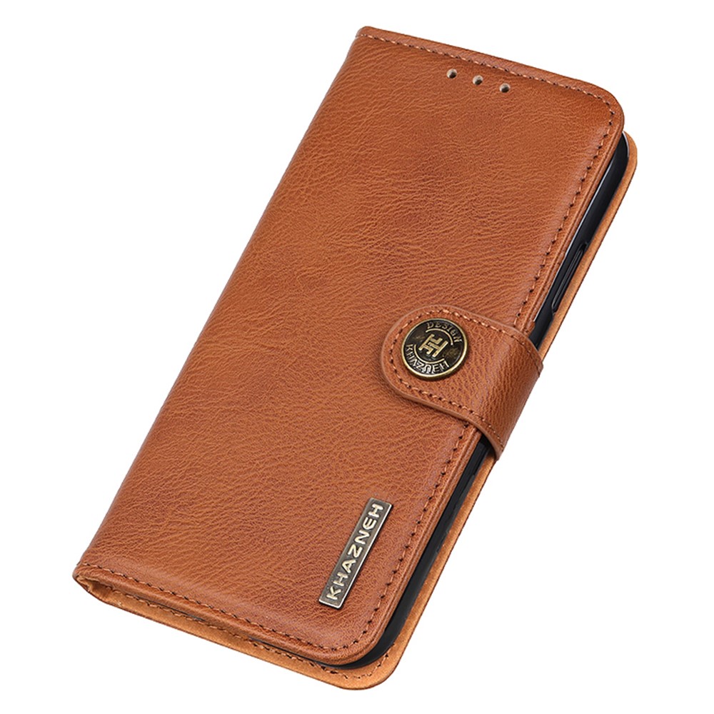 KHAZNEH KHAZNEH Sony Xperia 10 VI Läder Fodral Brun