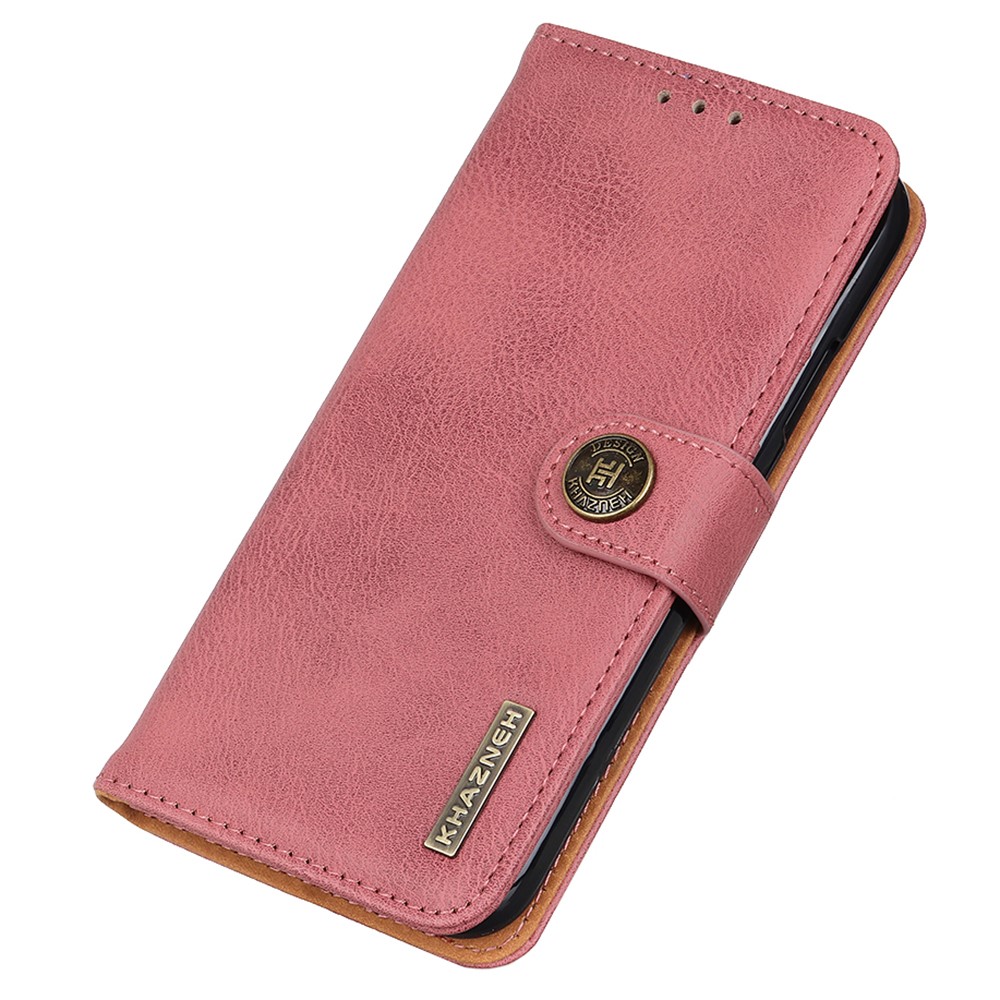 KHAZNEH KHAZNEH Sony Xperia 10 VI Läder Fodral Rosa