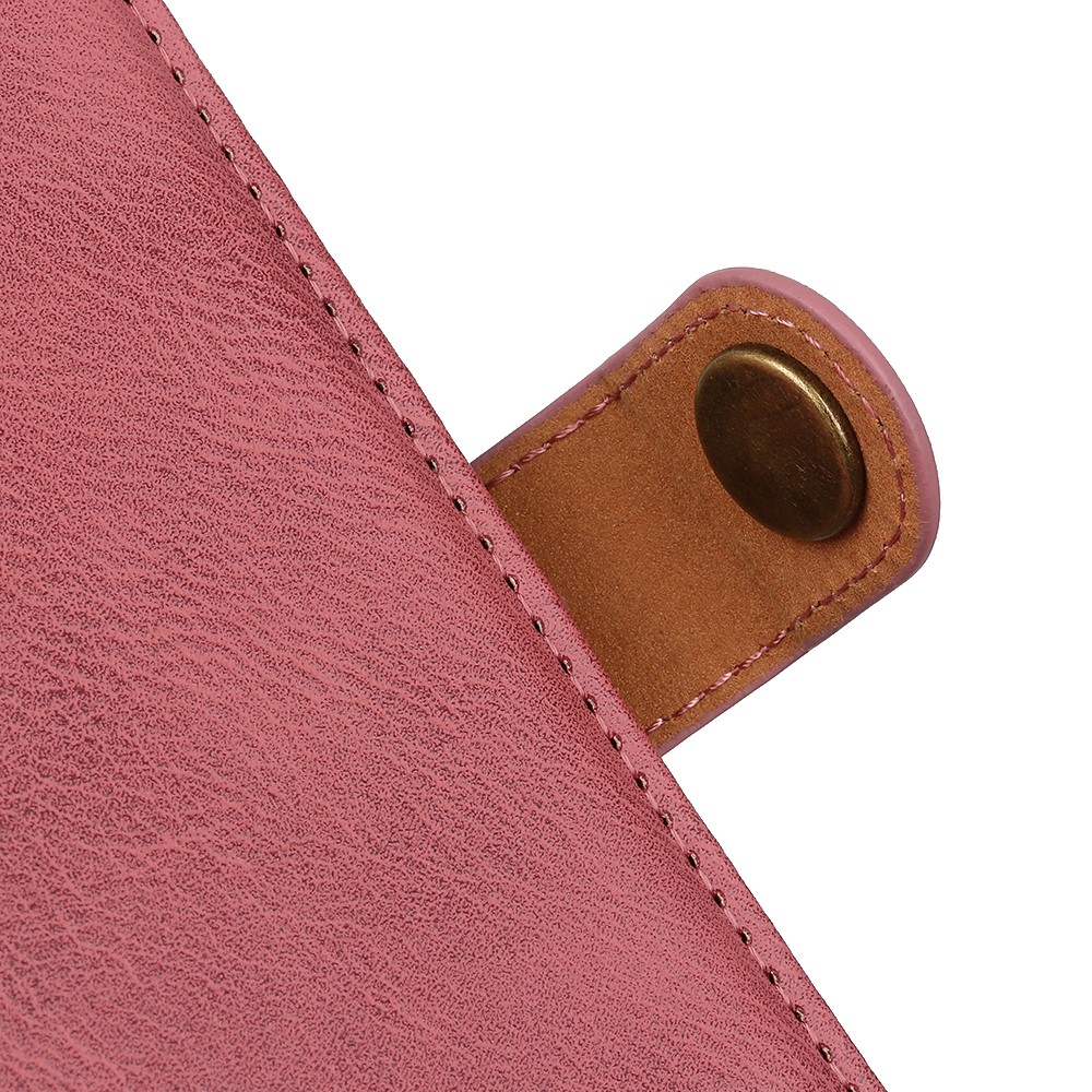 KHAZNEH KHAZNEH Sony Xperia 10 VI Läder Fodral Rosa