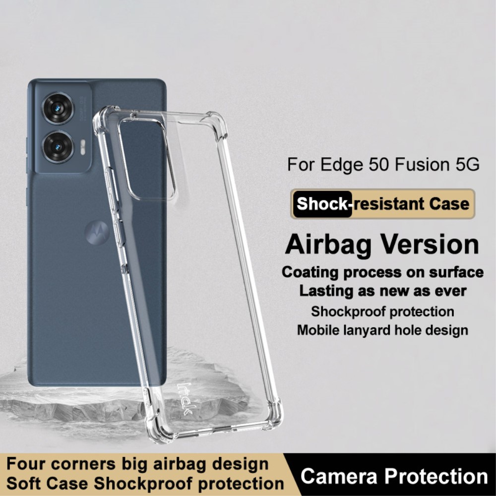 IMAK IMAK Motorola Edge 50 Fusion 5G TPU Skal Transparent