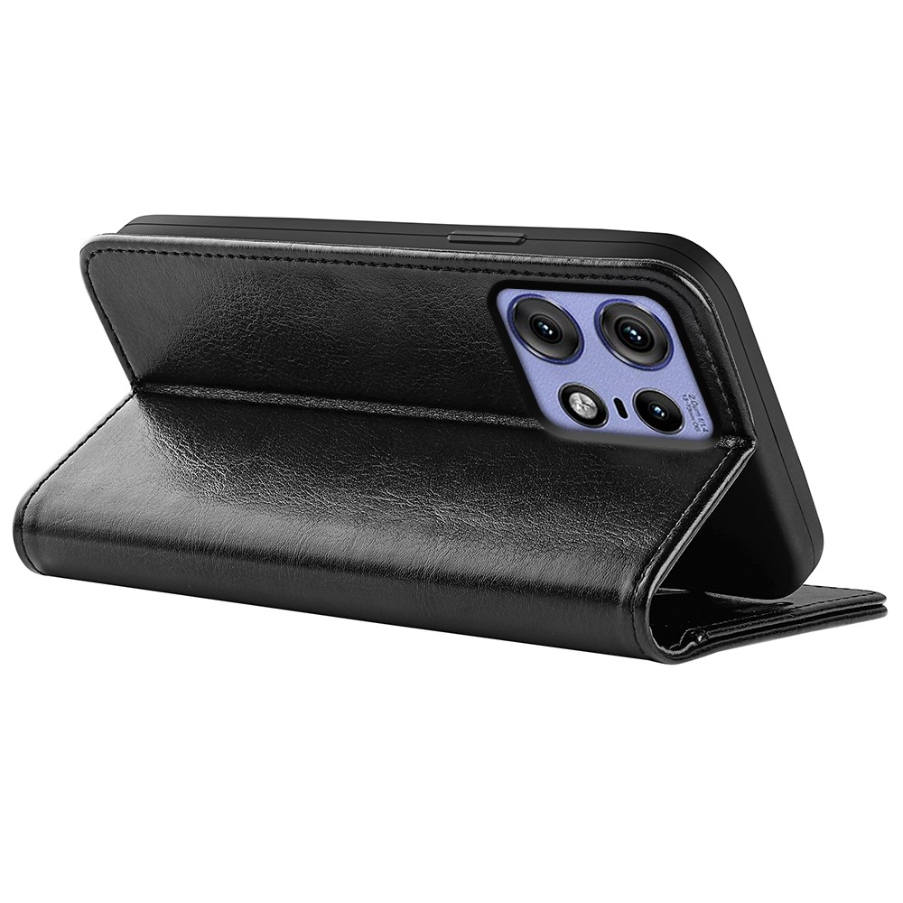  Motorola Edge 50 Pro 5G Crazy Horse Fodral Svart