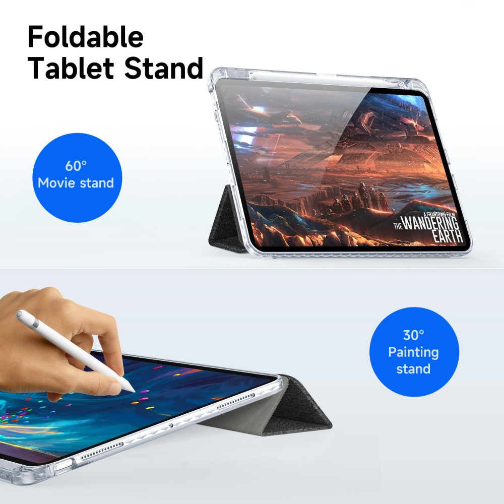 DUX DUCIS DUX DUCIS iPad Pro 11 2025/2024 Fodral Penhållare Svart