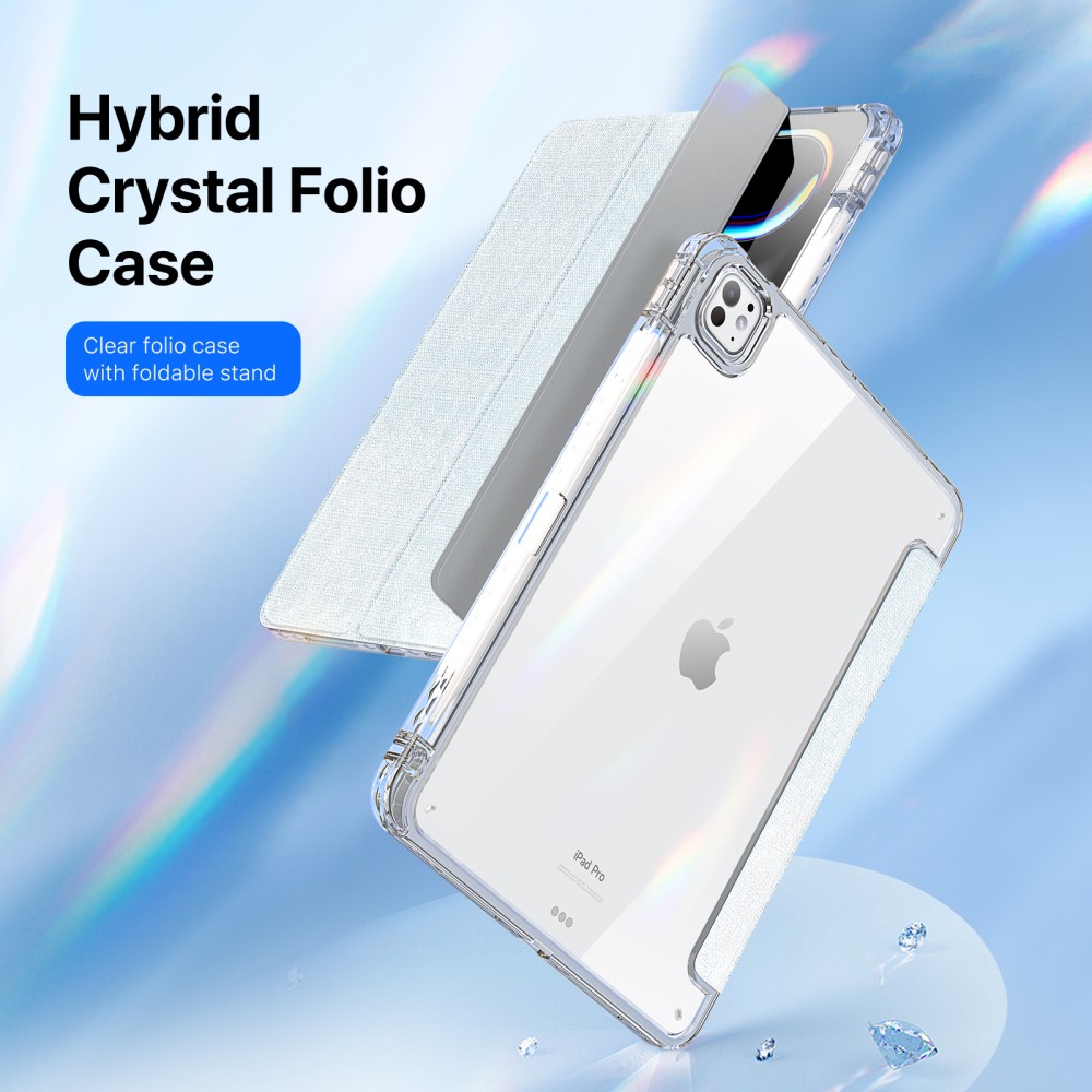 DUX DUCIS DUX DUCIS iPad Pro 11 2025/2024 Fodral Penhållare Ljus Blå