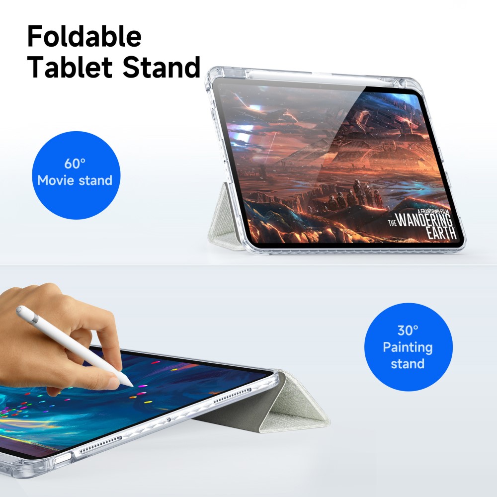 DUX DUCIS DUX DUCIS iPad Pro 11 2025/2024 Fodral Penhållare Ljus Grön