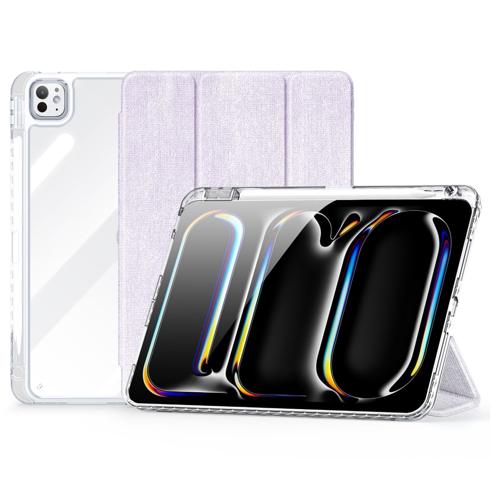 DUX DUCIS DUX DUCIS iPad Pro 11 2025/2024 Fodral Penhållare Ljus Lila