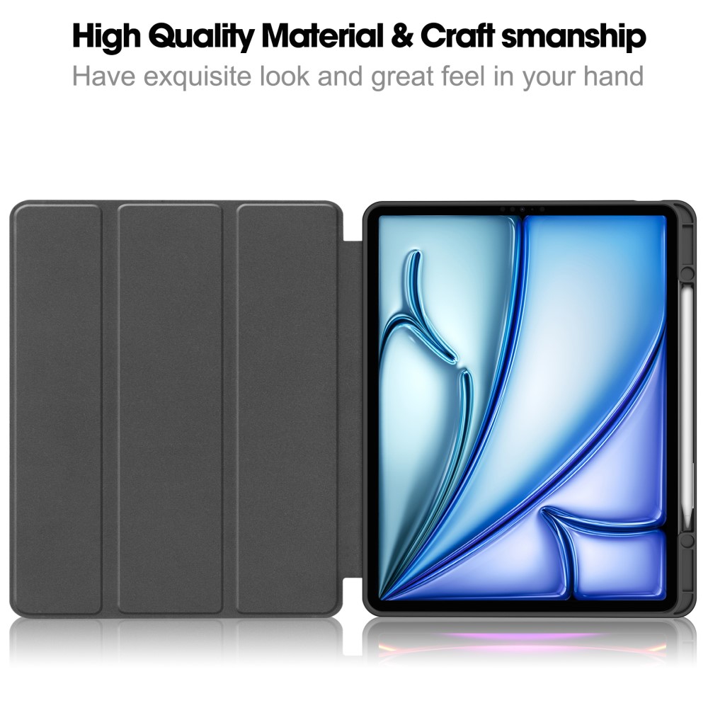  iPad Air 13 2026-2024 Tri-Fold Fodral Pennhållare Dont Touch Me