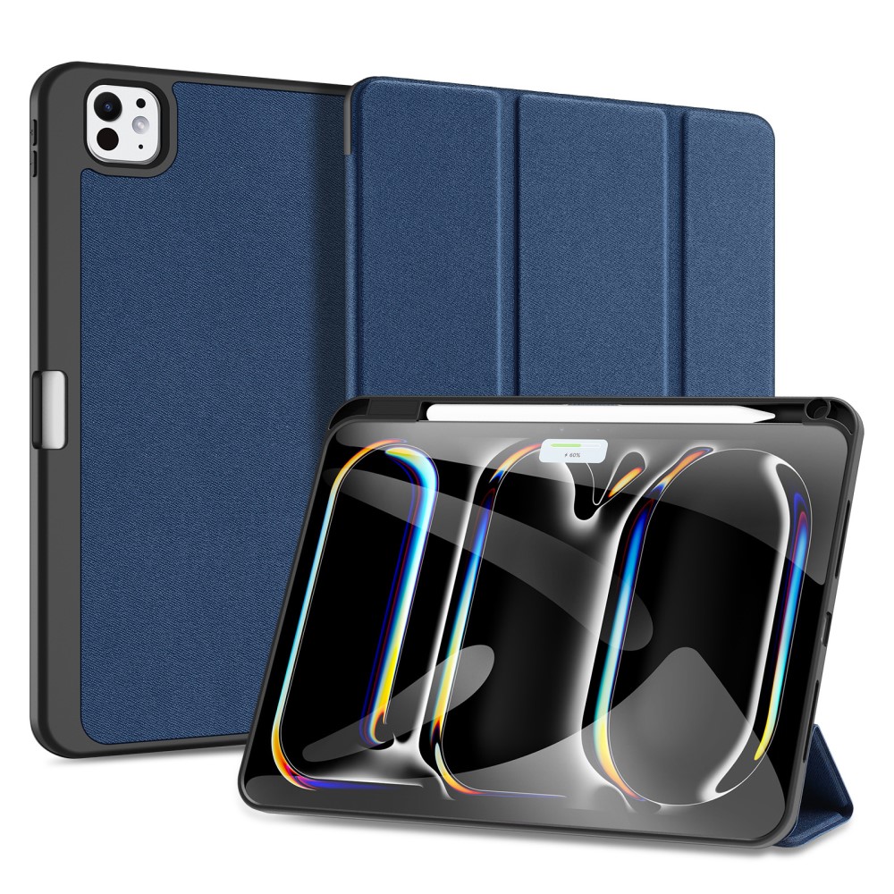 DUX DUCIS DUX DUCIS iPad Pro 11 2025/2024 DOMO Series Tri-Fold Fodral Blå
