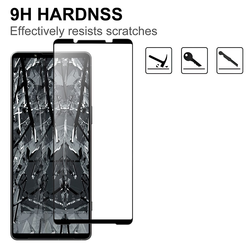  Sony Xperia 1 VI Heltäckande Skärmskydd Transparent
