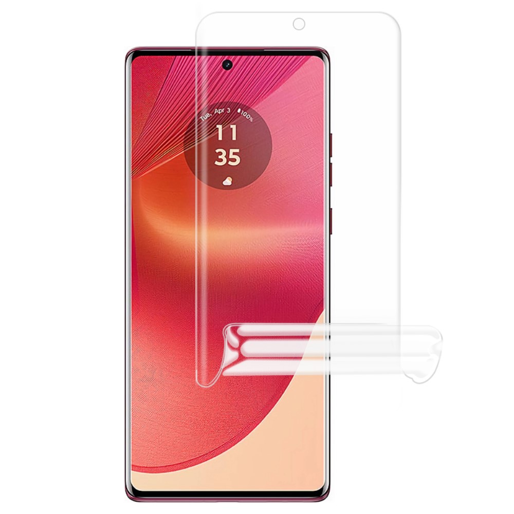  Motorola Edge 50 Fusion 5G/Ultra 50 5G Skärmskydd PET Transparent