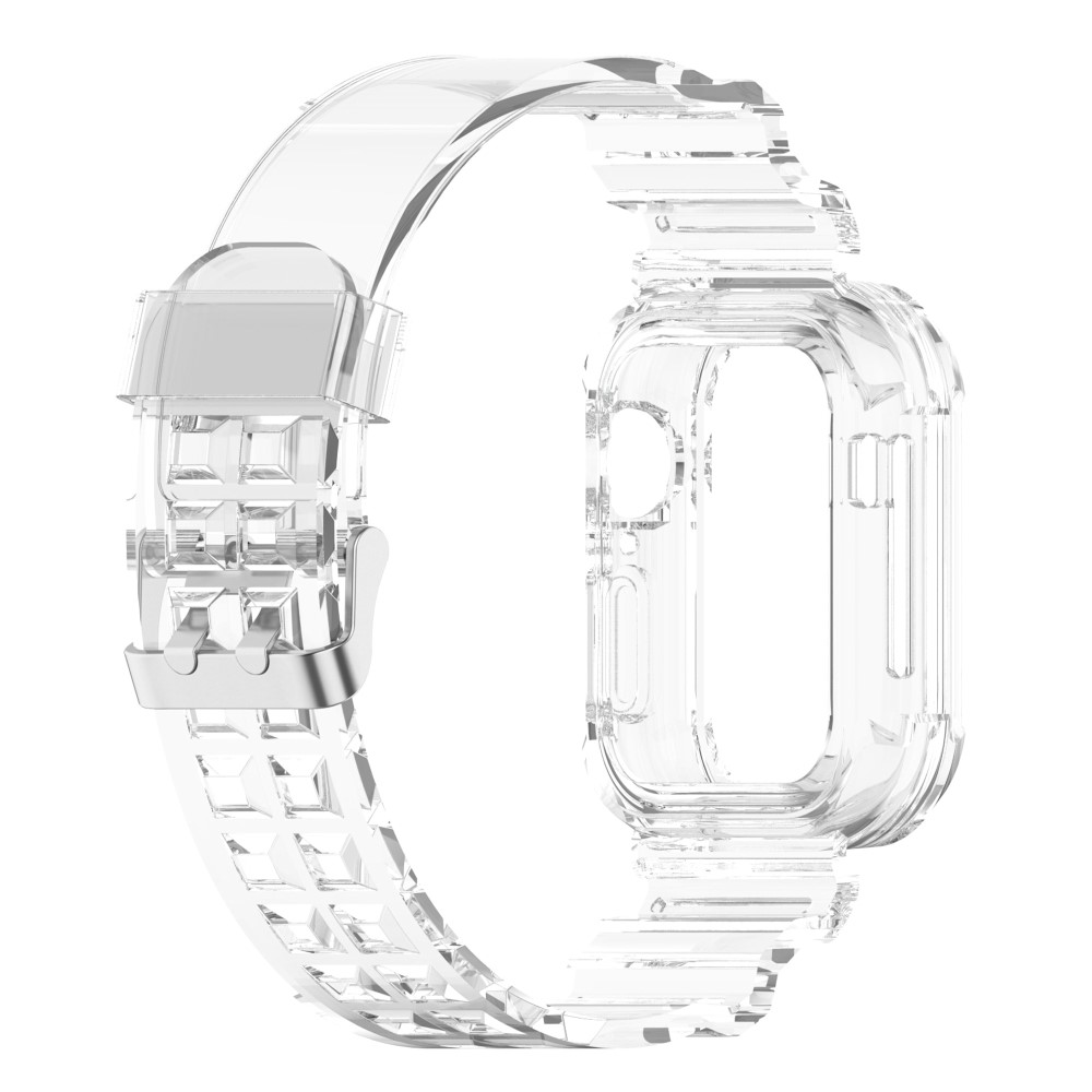  Apple Watch 38/40/41/42 mm Kristall Skal/Armband Transparent