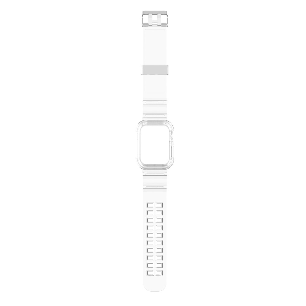  Apple Watch 38/40/41/42 mm Kristall Skal/Armband Transparent