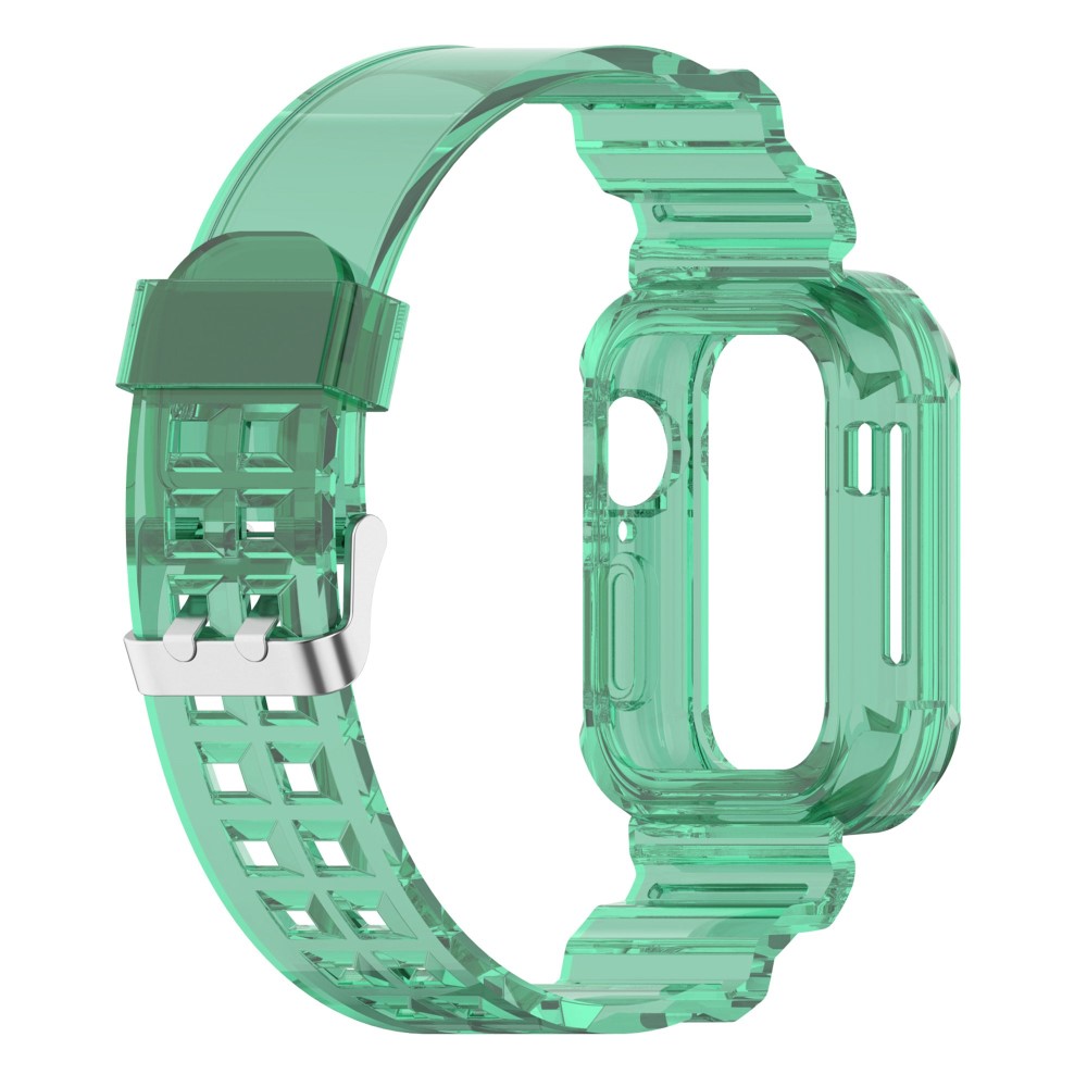  Apple Watch 38/40/41/42 mm Kristall Skal/Armband Grön