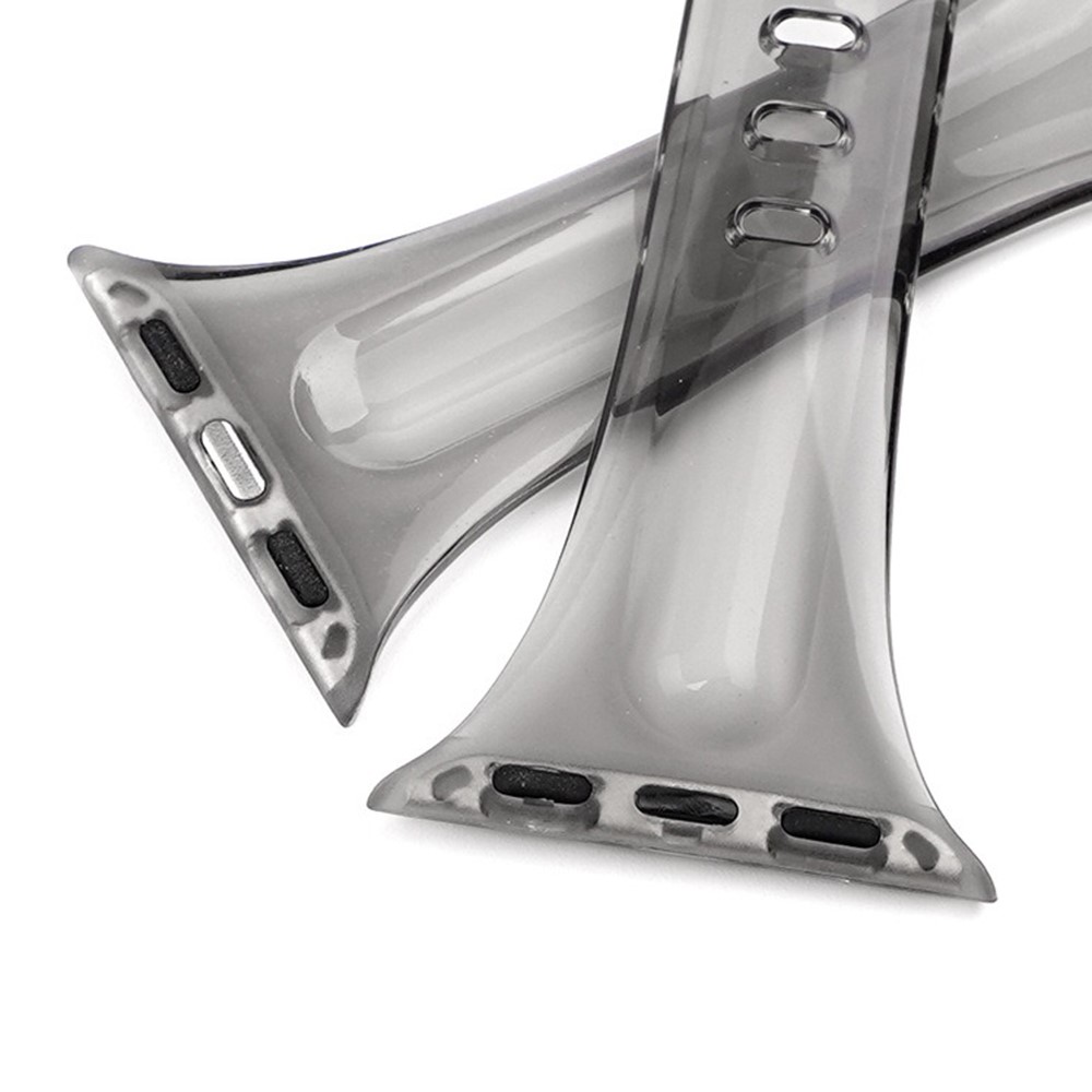  Apple Watch 42/44/45/46/49 mm CrystalFlex TPU Armband Brun
