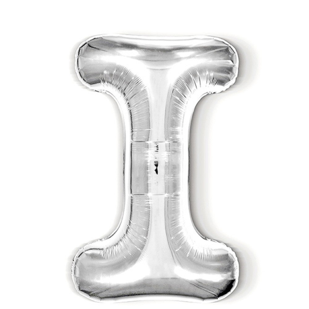  Bokstavsballong I 40 cm Silver