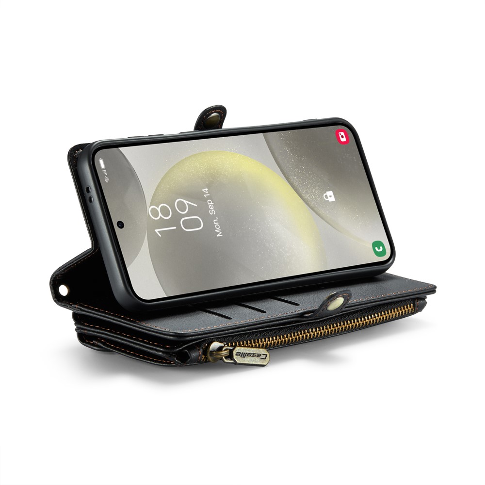 CASEME CASEME Samsung Galaxy S24 Plånboksfodral Svart