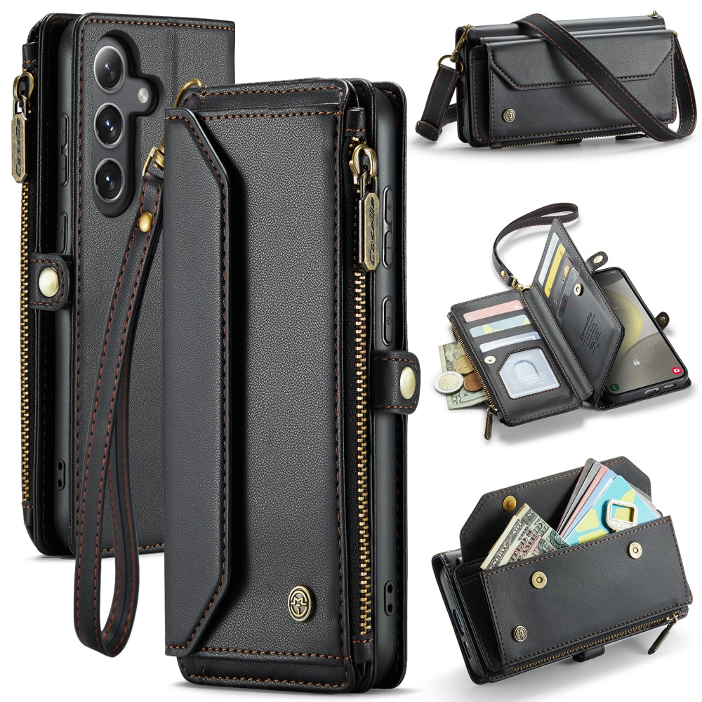 CASEME CASEME Samsung Galaxy S24 Plus Plånboksfodral Svart
