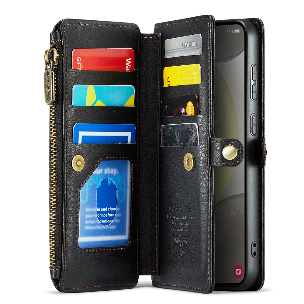 CASEME CASEME Samsung Galaxy S24 Plus Plånboksfodral Svart