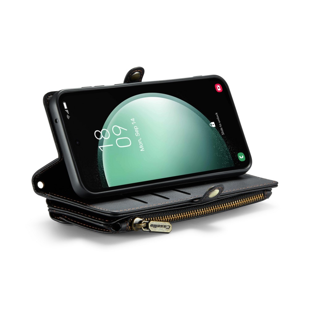 CASEME CASEME Samsung Galaxy S23 FE Plånboksfodral Svart