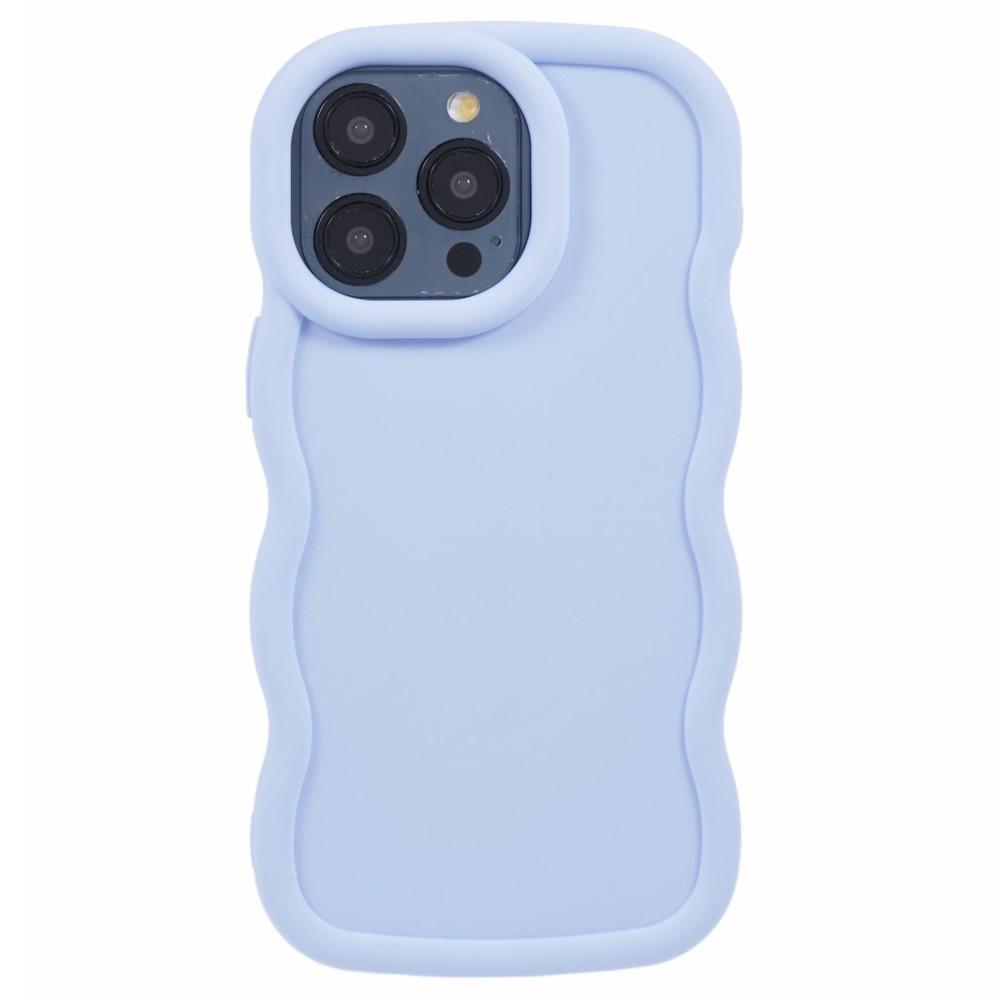  iPhone 14 Pro Max Mobilskal Wavy Lila