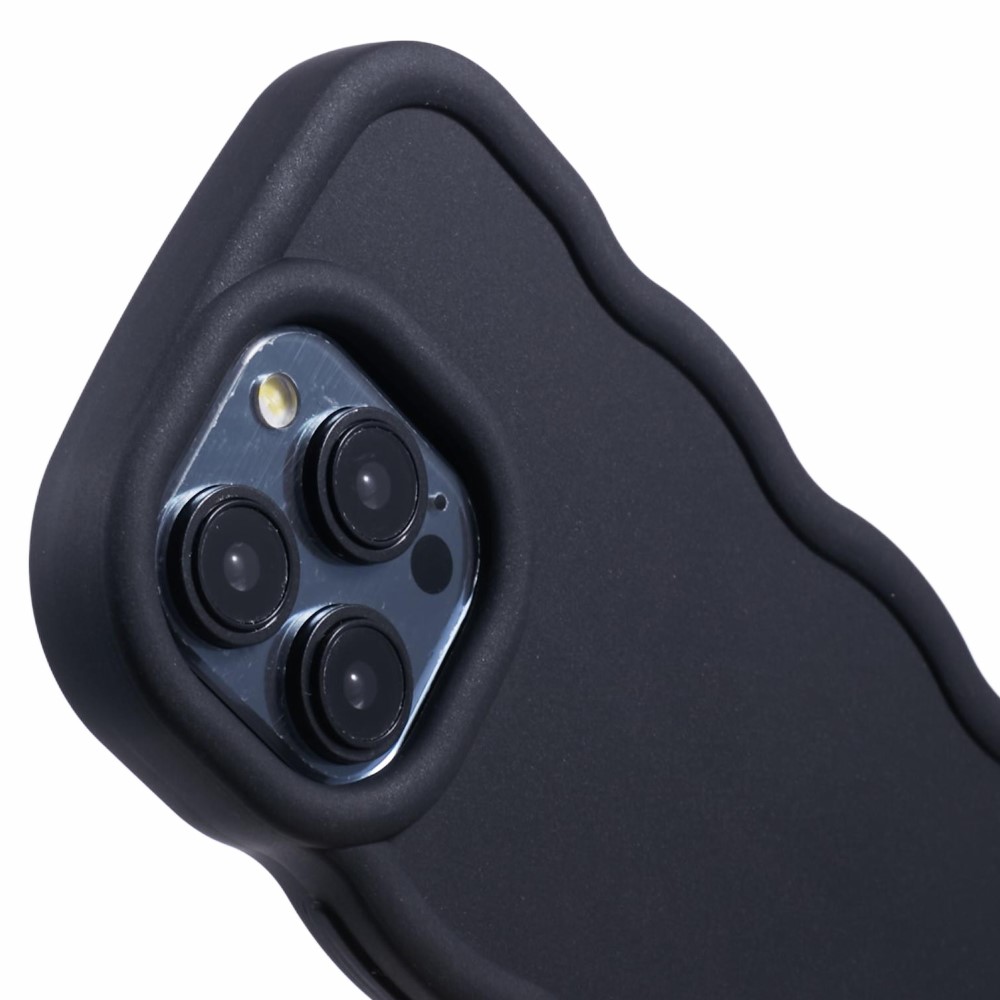  iPhone 12 Pro Max Mobilskal Wavy Svart