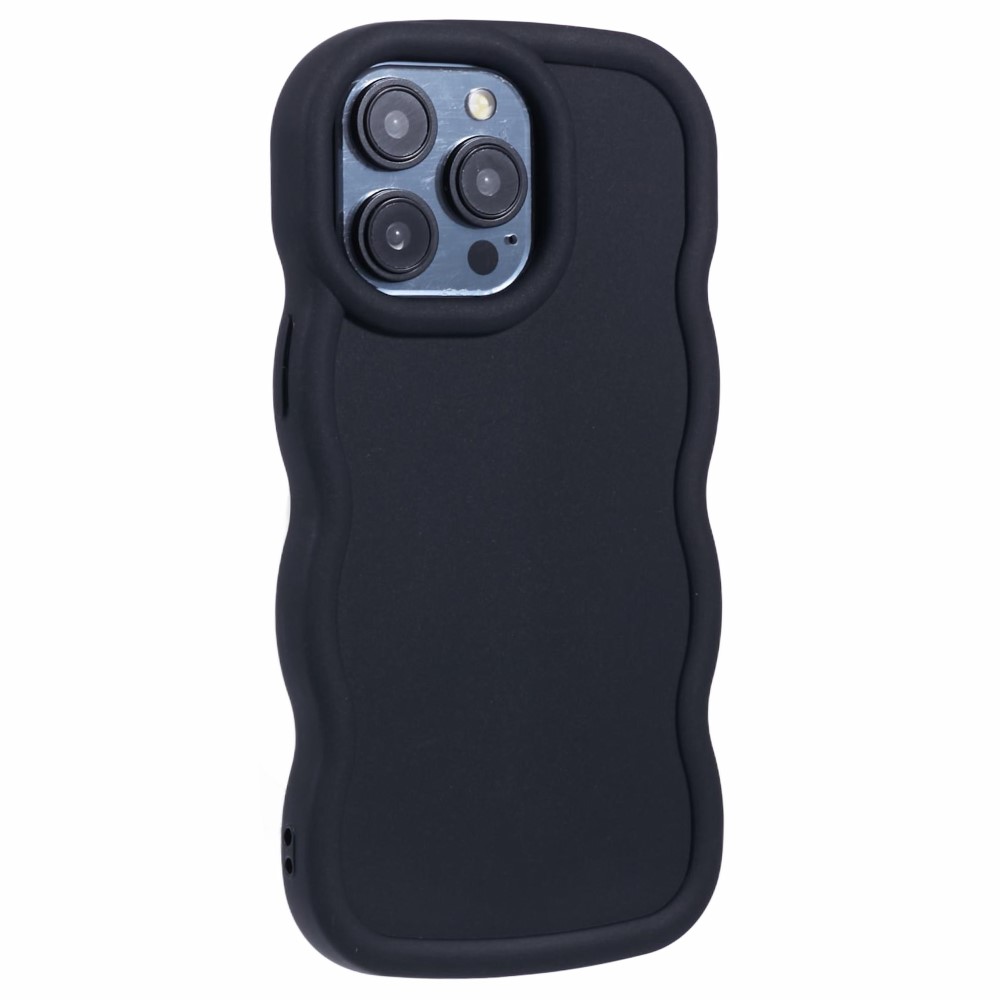  iPhone 12/12 Pro Mobilskal Wavy Svart