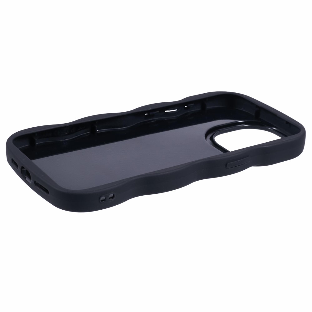  iPhone 12/12 Pro Mobilskal Wavy Svart
