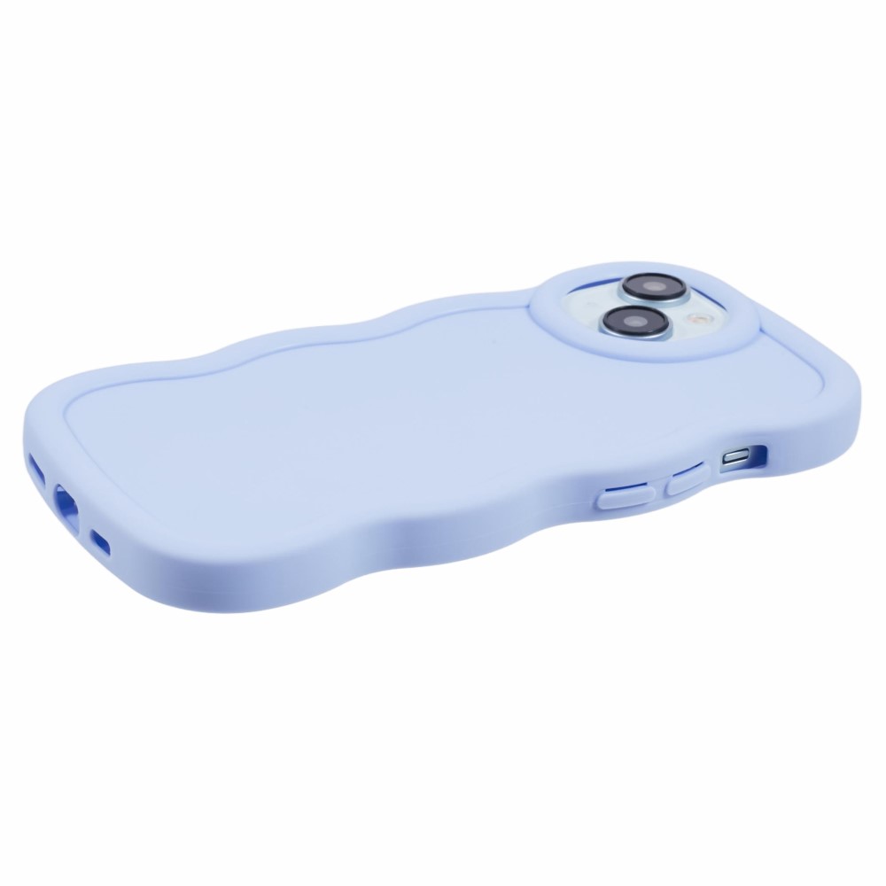 iPhone 14 Mobilskal Wavy Lila