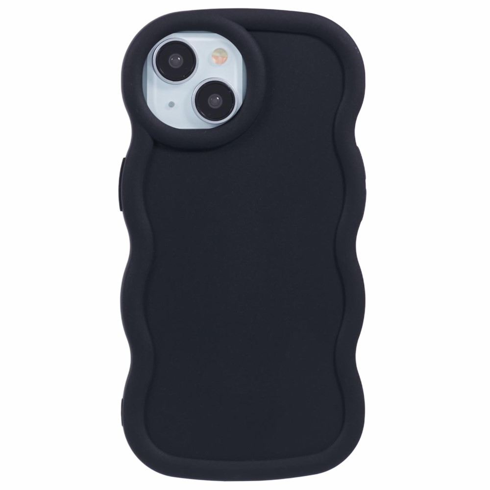  iPhone 13 Mobilskal Wavy Svart