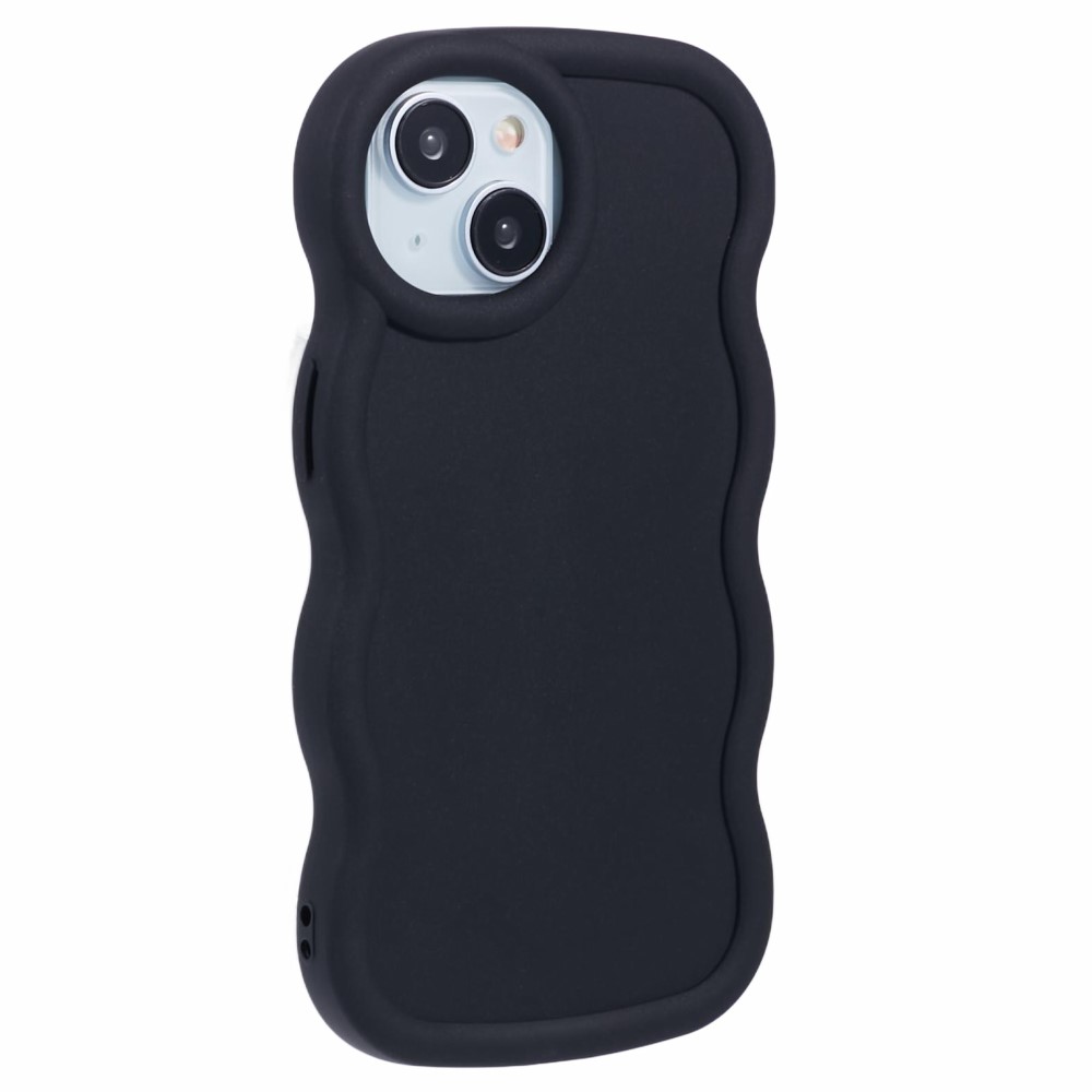  iPhone 13 Mobilskal Wavy Svart