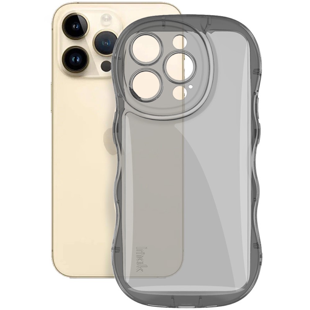 IMAK IMAK iPhone 14 Pro Max Skal TPU Tonad Svart