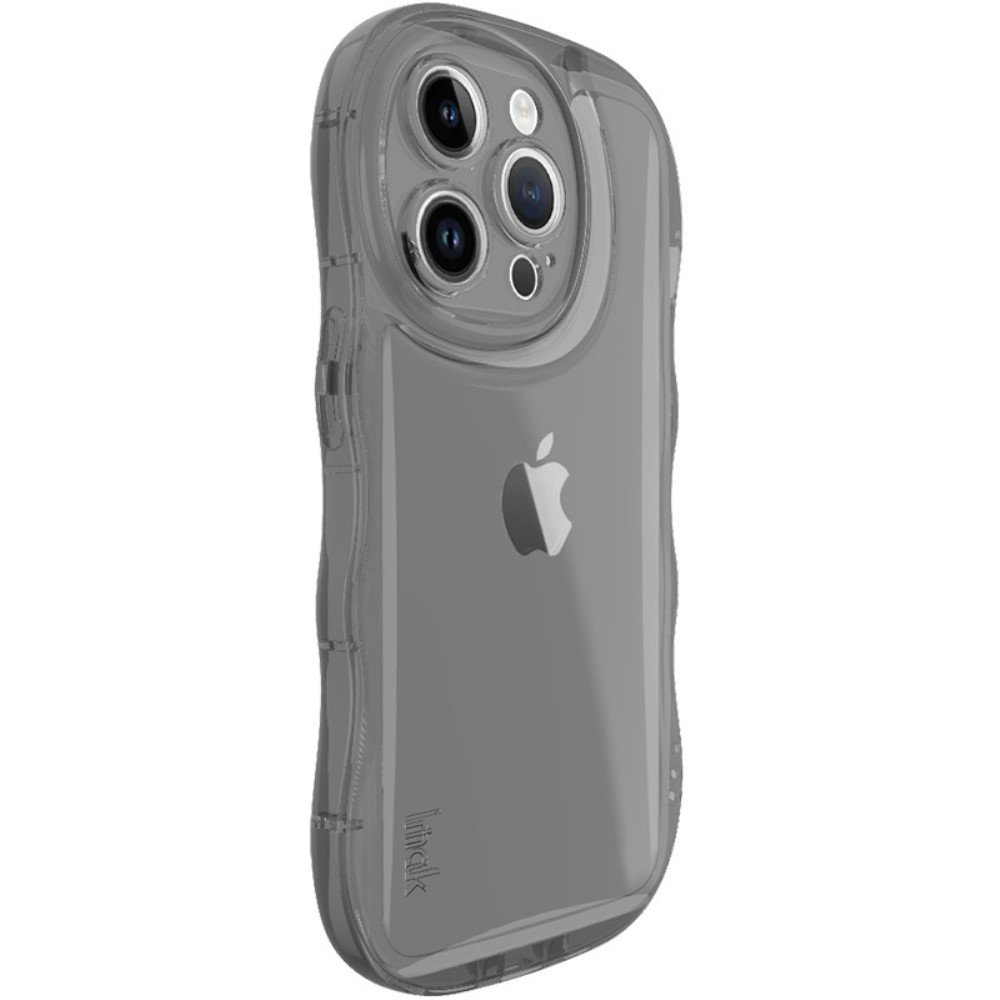 IMAK IMAK iPhone 14 Pro Skal TPU Tonad Svart
