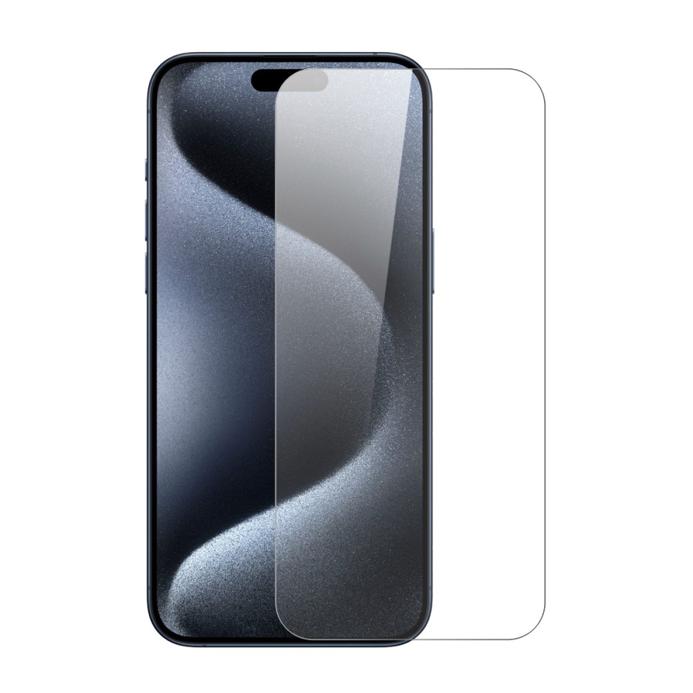 NORTHJO NORTHJO iPhone 15 Pro Skärmskydd 2-PACK Härdat Glas