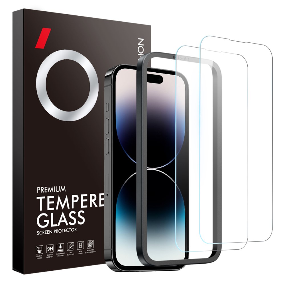 NORTHJO NORTHJO iPhone 14 Pro Max Skärmskydd 2-PACK Härdat Glas