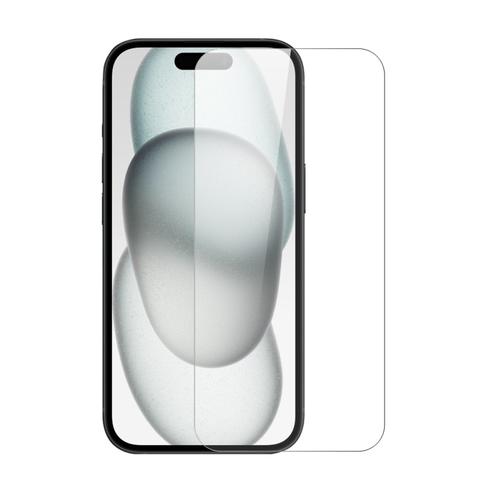 NORTHJO NORTHJO iPhone 15 Skärmskydd 2-PACK Härdat Glas