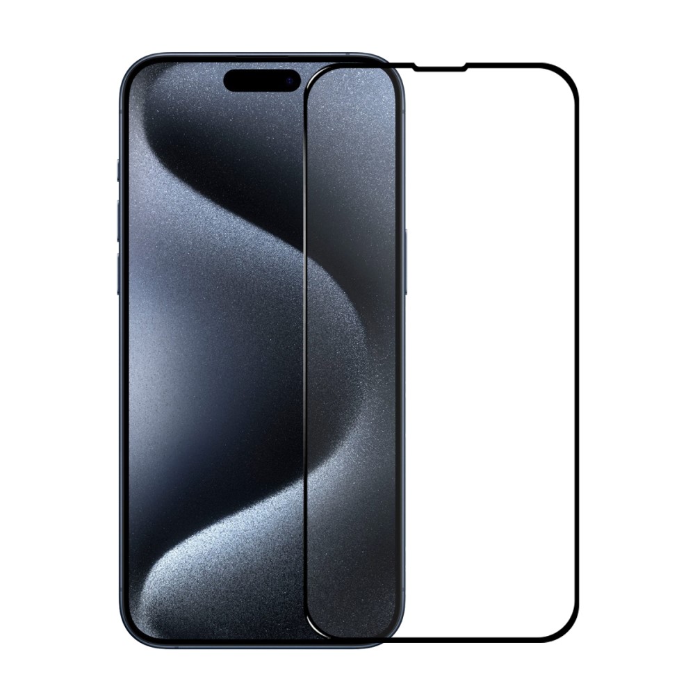 NORTHJO NORTHJO iPhone 15 Pro Skärmskydd Heltäckande Härdat Glas