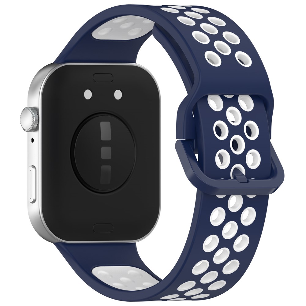  Huawei Watch Fit 3 Sportarmband Dual-Color Mörkblå/Vit