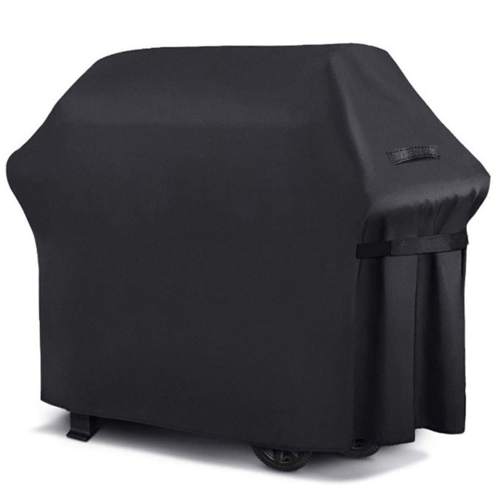  Grillöverdrag 420D Vattentätt 145x61x117 cm Svart