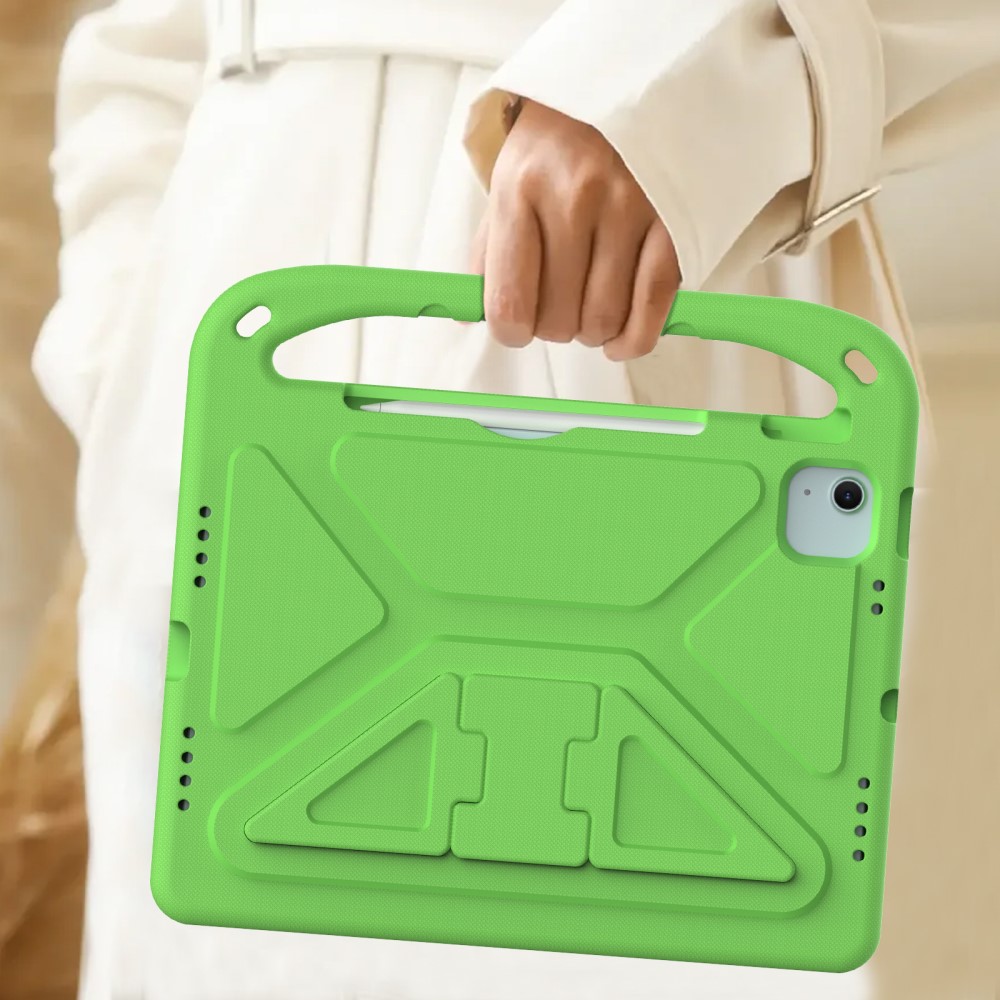  iPad Pro 11 2025/2024/Air 11 2026-2024 Skal EVA Kickstand Grön