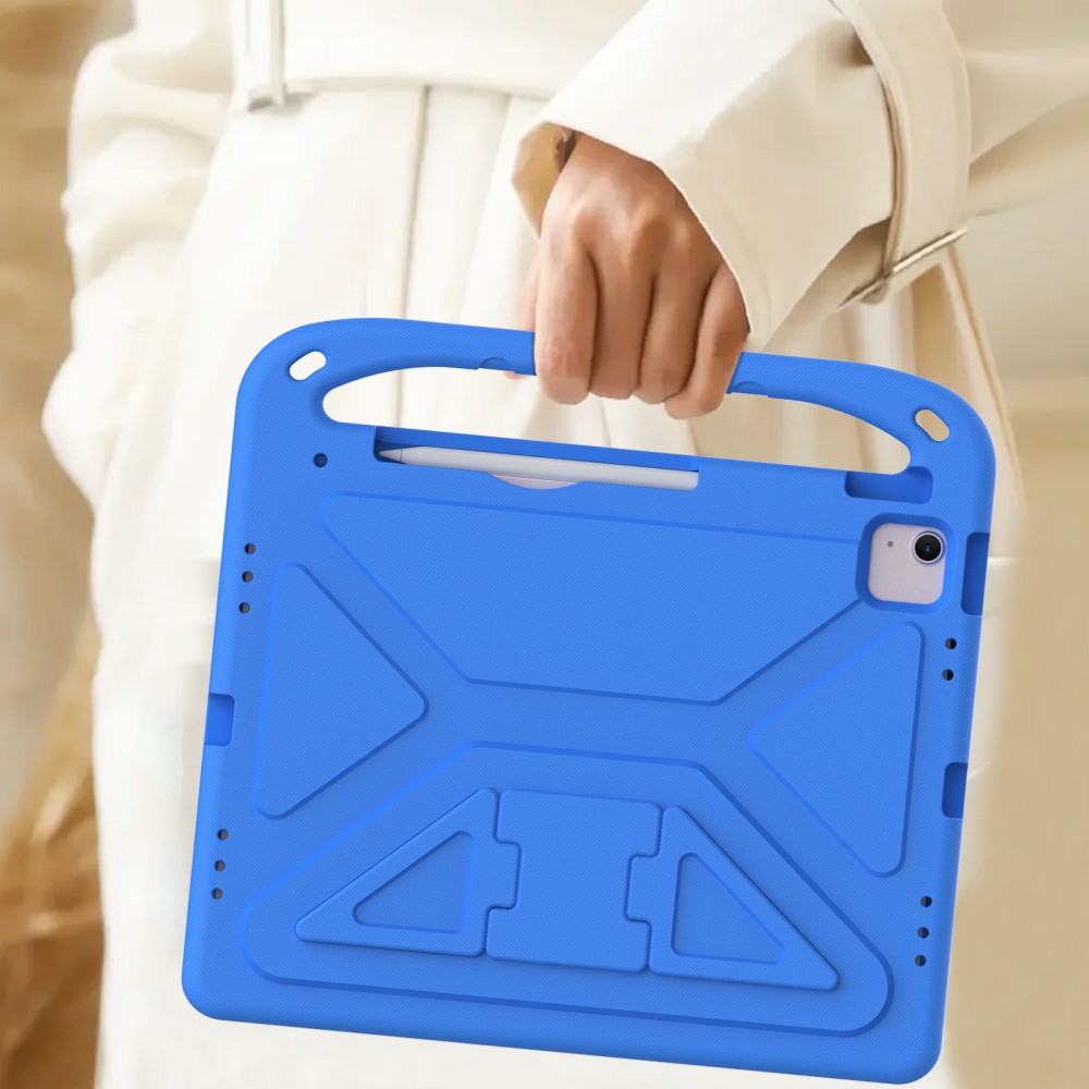  iPad Pro 13 2025/2024/Air 13 2025/2024 Skal EVA Kickstand Blå