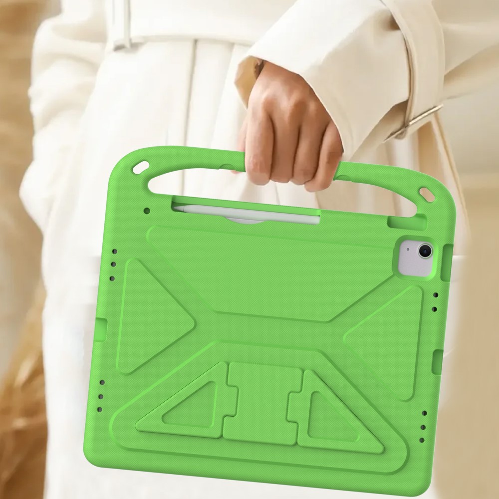  iPad Pro 13 2026-2024/Air 13 2026-2024 Skal EVA Kickstand Grön