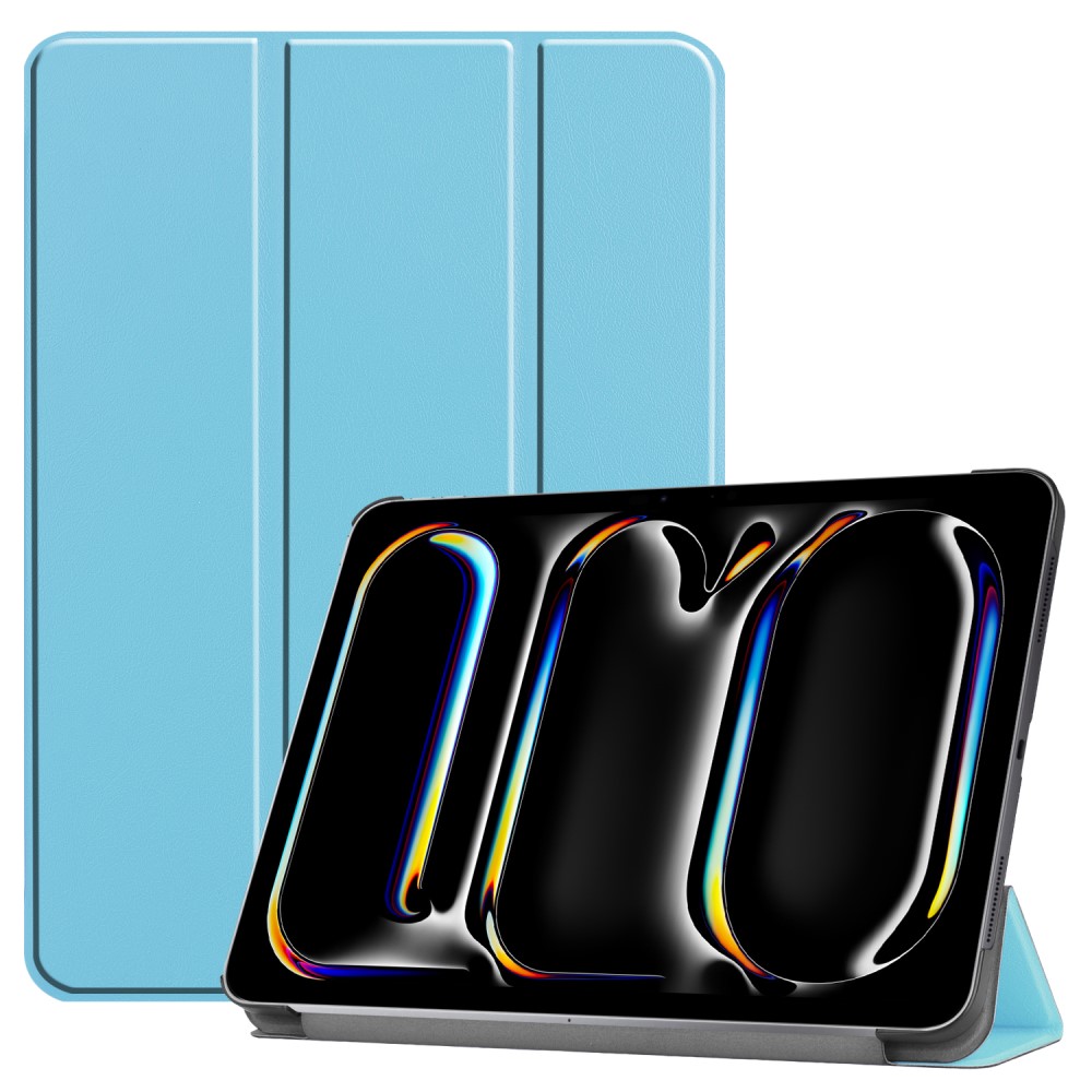  iPad Pro 11 2025/20244 Fodral Tri-Fold Blå